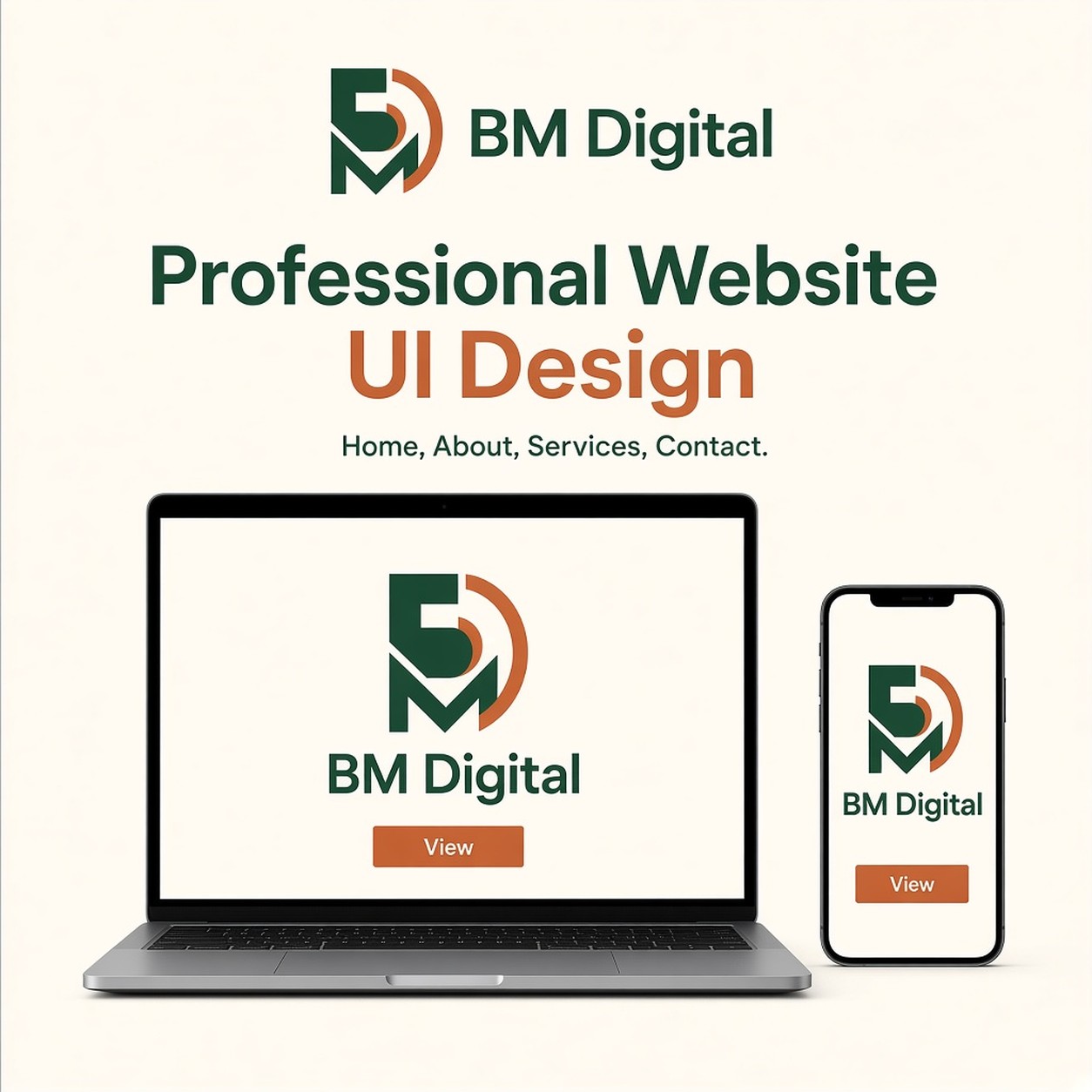 Professional Website UI Design